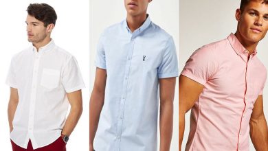 Men’s Plain Short Sleeve Shirts for €30 or less