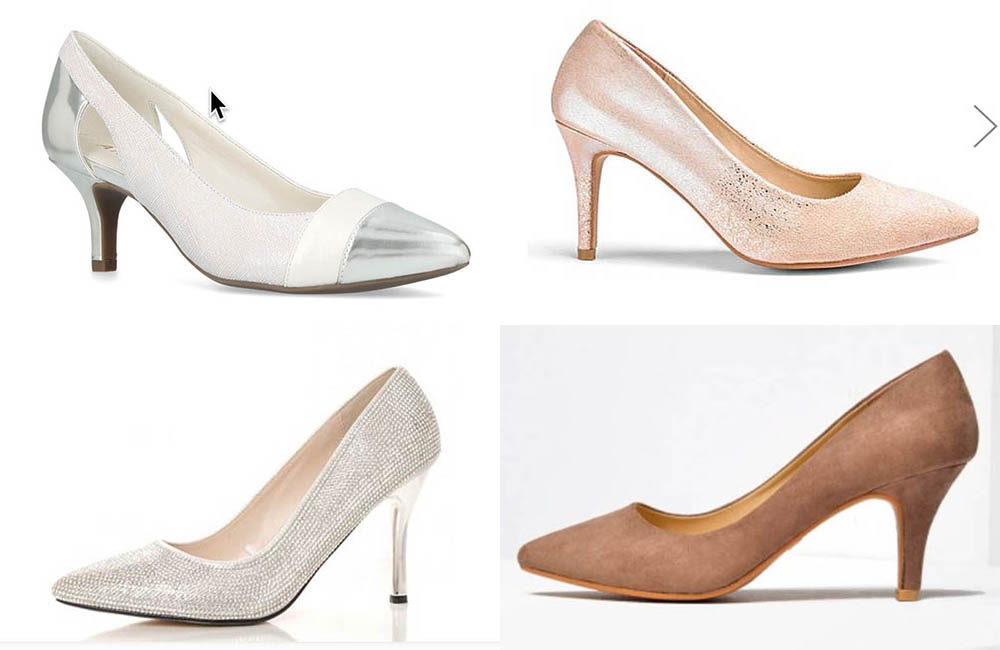 Ladies Court Shoes for €50 or less