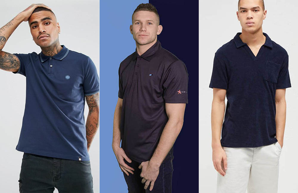 Men’s Navy Polo Shirts for €50 or less