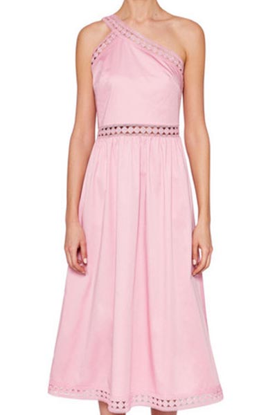 Kallii Asymmetric Midi Dress from Ted Baker available from Brown Thomas