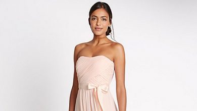 Detachable Straps Pleated Maxi Dress