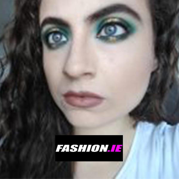 Dramatic Green and Gold Makeup Look