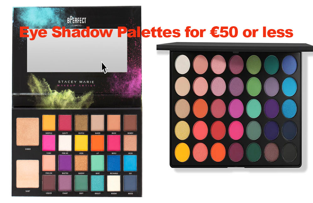 Eye Shadow Palettes for €50 or less