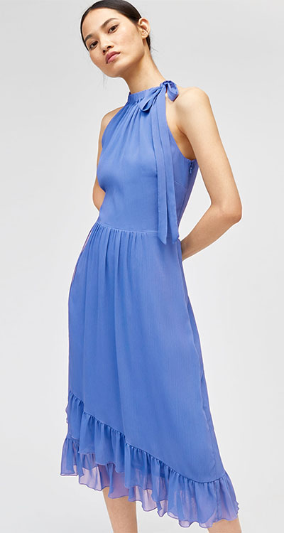 Halter Midi Dress (Warehouse)