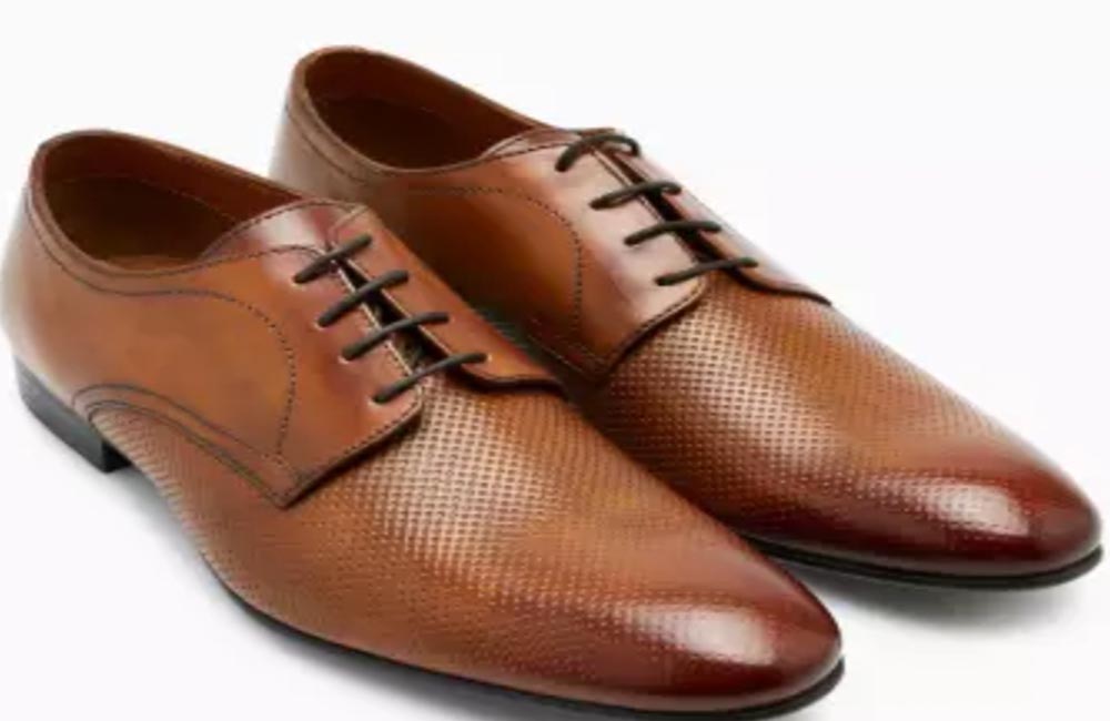 Men’s Lace Up Perforated Derby Shoe (Next)