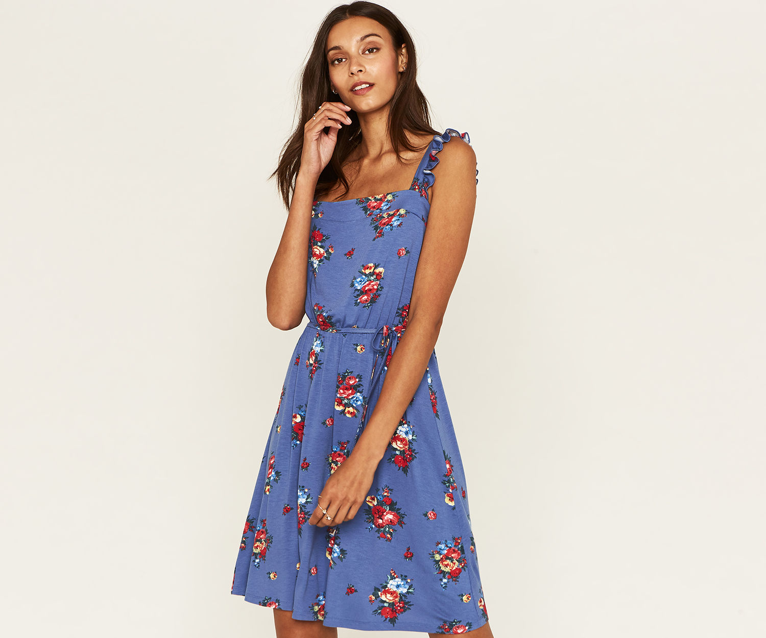 Prairie Print Sundress (Oasis)