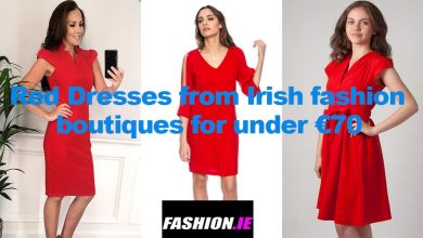 Red Dresses from Irish fashion boutiques for under €70