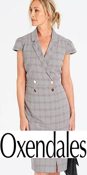 Blazer Check Dress from Oxendales