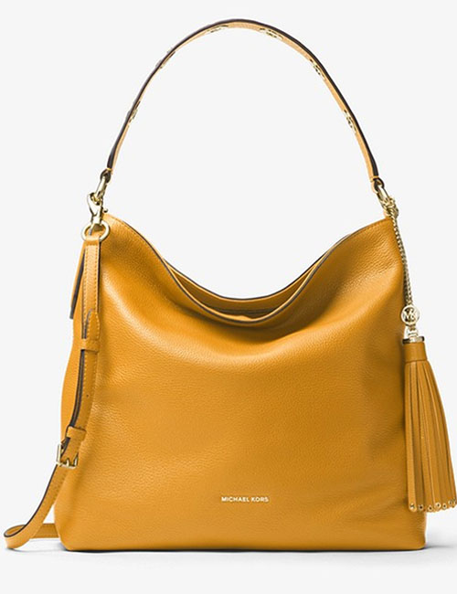 Brooklyn Large Leather Shoulder Bag (Michael Kors) €425