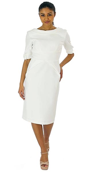 Cream Hollywood Mid Sleeve Dress (Diffusion) €189.00