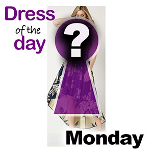 Navy Gold Jacquard Rose Gown Dress Roman Originals