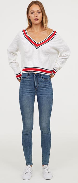 Super Skinny High Jeans (H&M) €17.99