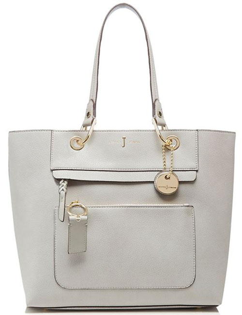 Jasper Conran Grey Front Zip Detail Tote Bag (Debenhams) €88