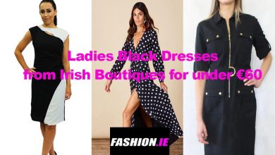Ladies Black Dresses from Irish fashion Boutiques for under €60