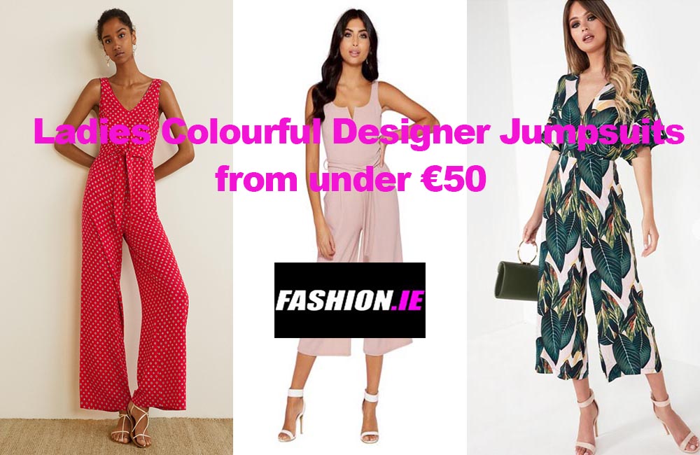 Ladies Colourful Designer Jumpsuits from under €50
