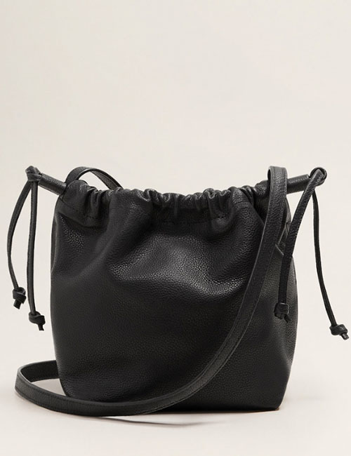 Leather Bucket Bag (Mango) €49.99