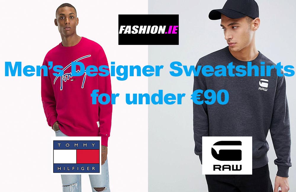 Men’s designer sweatshirts from under €90.00