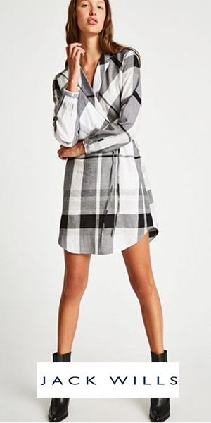 Millgate Checked Wrap Shirt Dress ( Jack Wills) €95.95