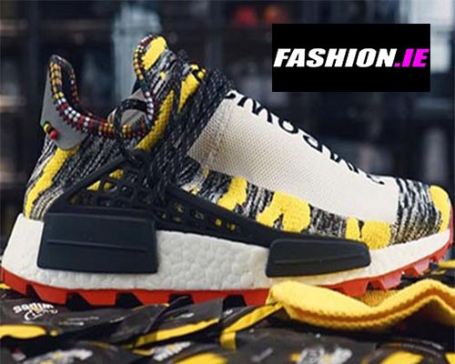 New Pharrell Williams X Adidas Nmd Hu Solar Pack Trainers