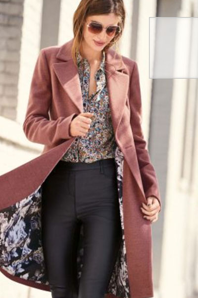 Pink Revere Coat (Next) €70.00