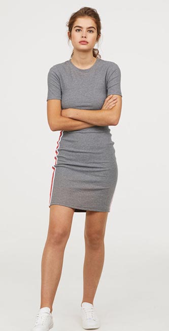 Short-Sleeved Jersey Dress (H&Amp;M) €14.99