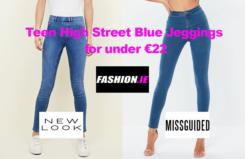 Teen High Street Blue Jeggings for under €22