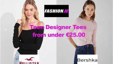 Teen Tees from Bershka & Hollister for under €25