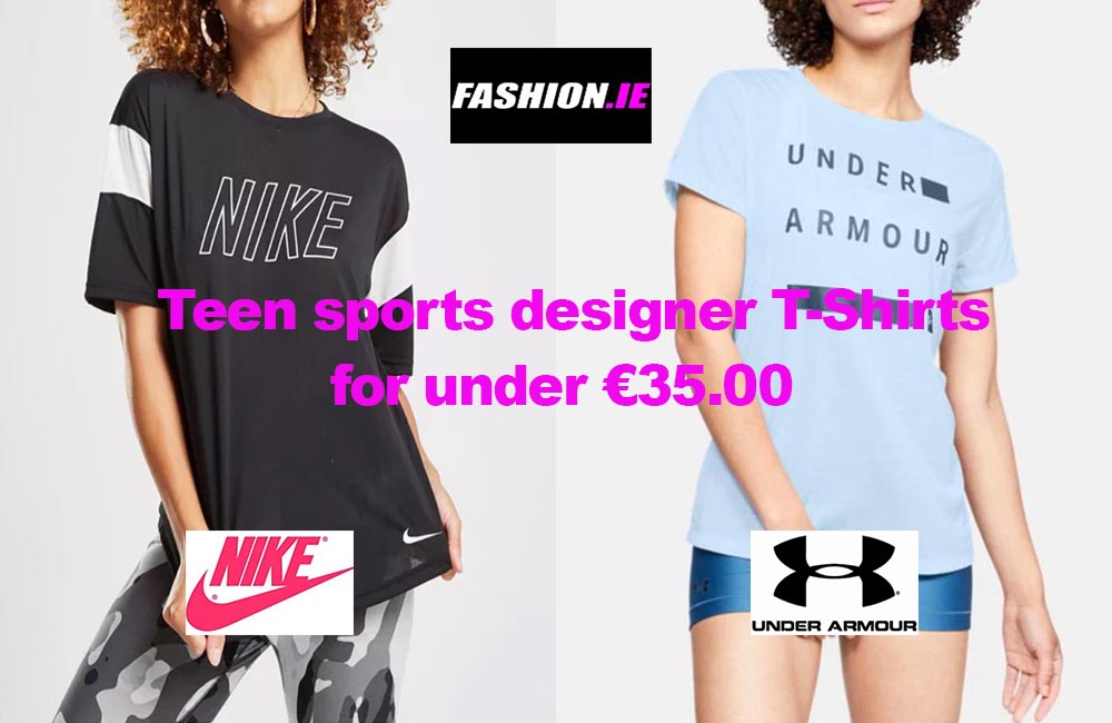 Teen sports designer T-Shirts from under €35.00