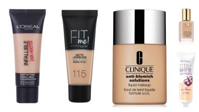 The best foundations for oily skin