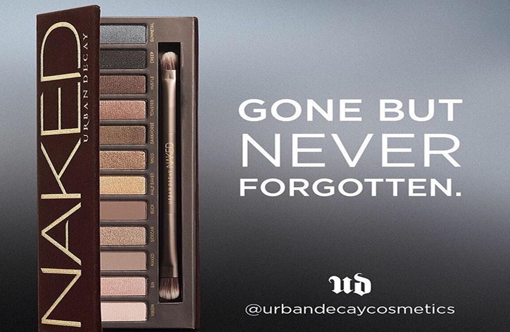 Urban Decay is discontinuing the Naked Palette