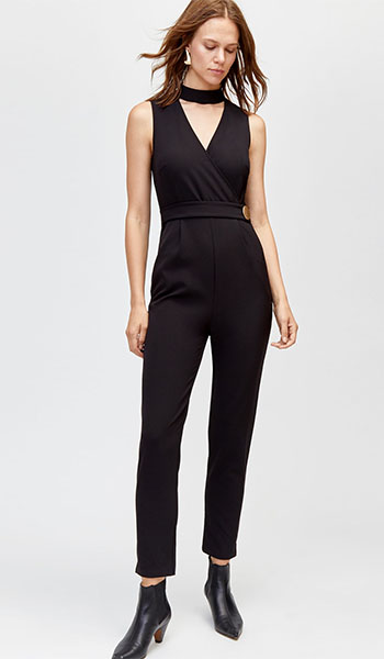 High Neck Jumpsuit from Warehouse