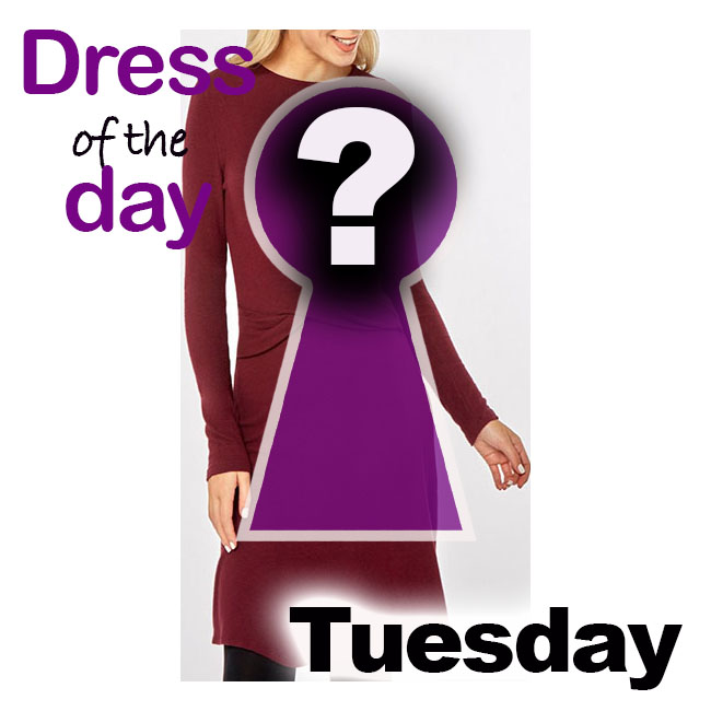 Fashion review Berry Twist Dress from Dorothy Perkins