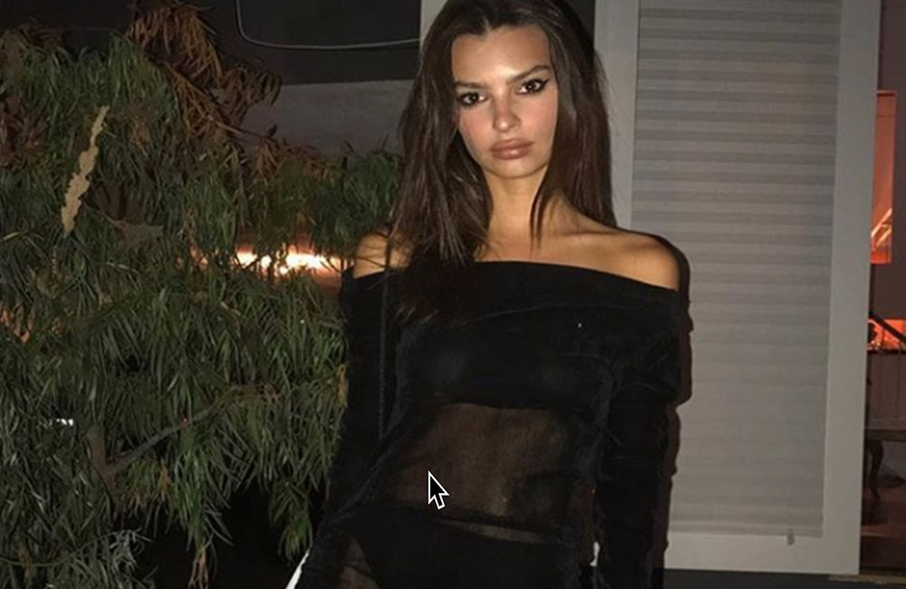 Emily Ratajkowski S Hack To Wearing See Through Clothing