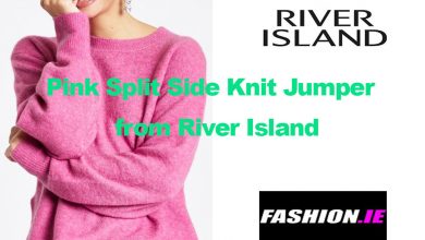 Fashion Review Pink Side Knit Jumper from River Island