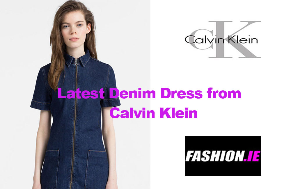 Fashion review Denim Zip-Up Dress from Calvin Klein