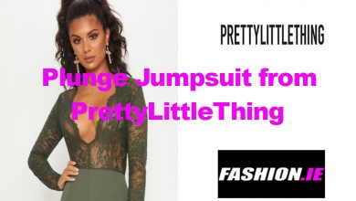 Fashion review Plunge Jumpsuit from PrettyLittleThing