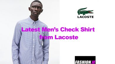 Fashion review Men’s Lacoste Check Poplin Shirt