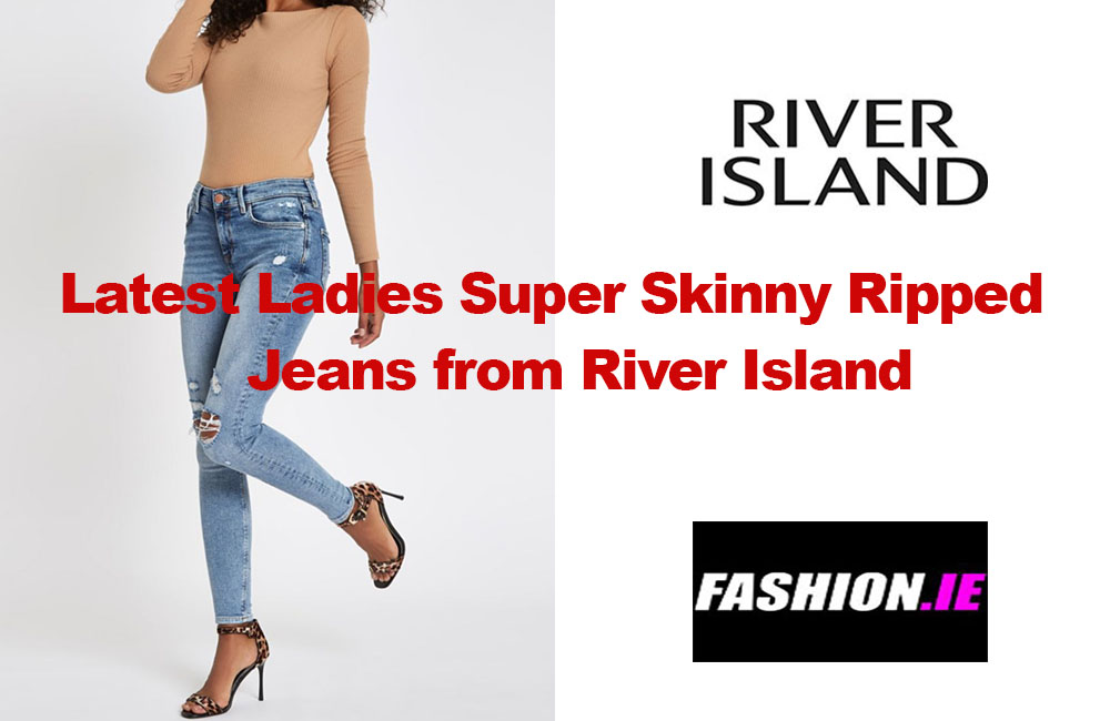 Fashion review Ripped skinny jeans from River Island