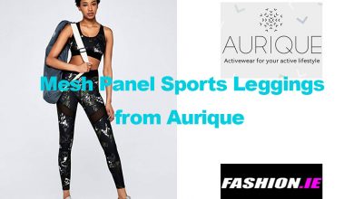 Fashion review Women’s Mesh panel leggings from Aurique