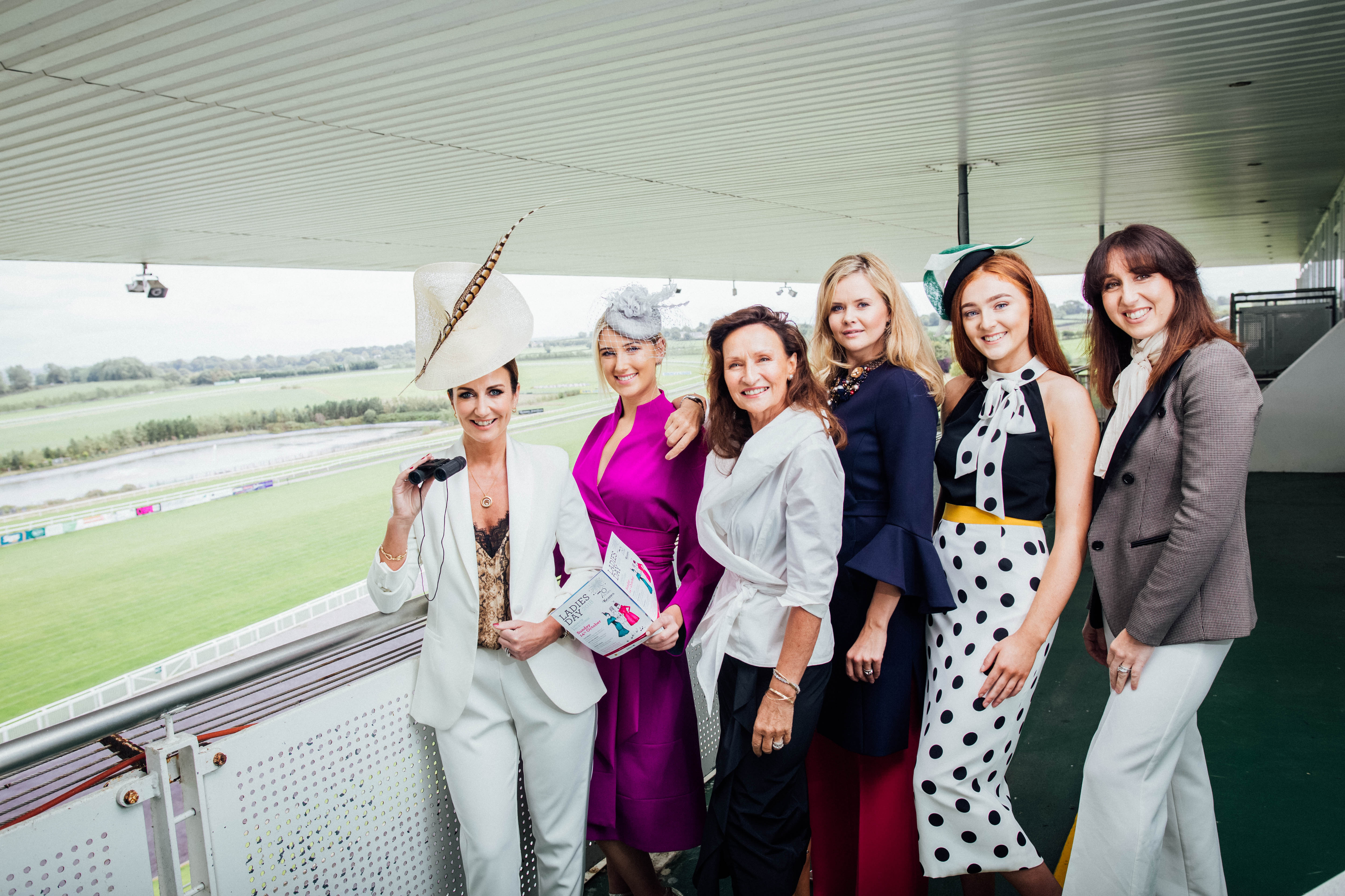 Tv Personality Lorraine Keane, Claudia Daly, Celia Holma Lee, Asta Lee , Caoimhe Hickey And Cecile Lee Coveney