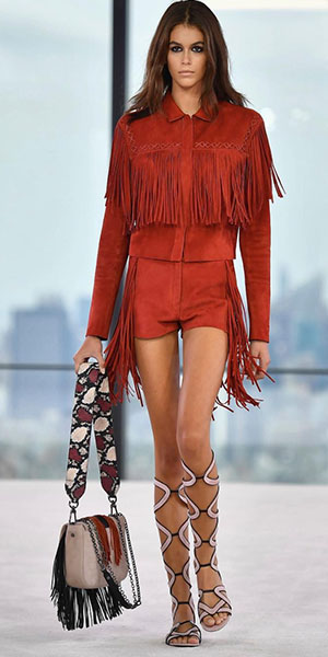 Model, Kaia Gerber (Instagram photo)