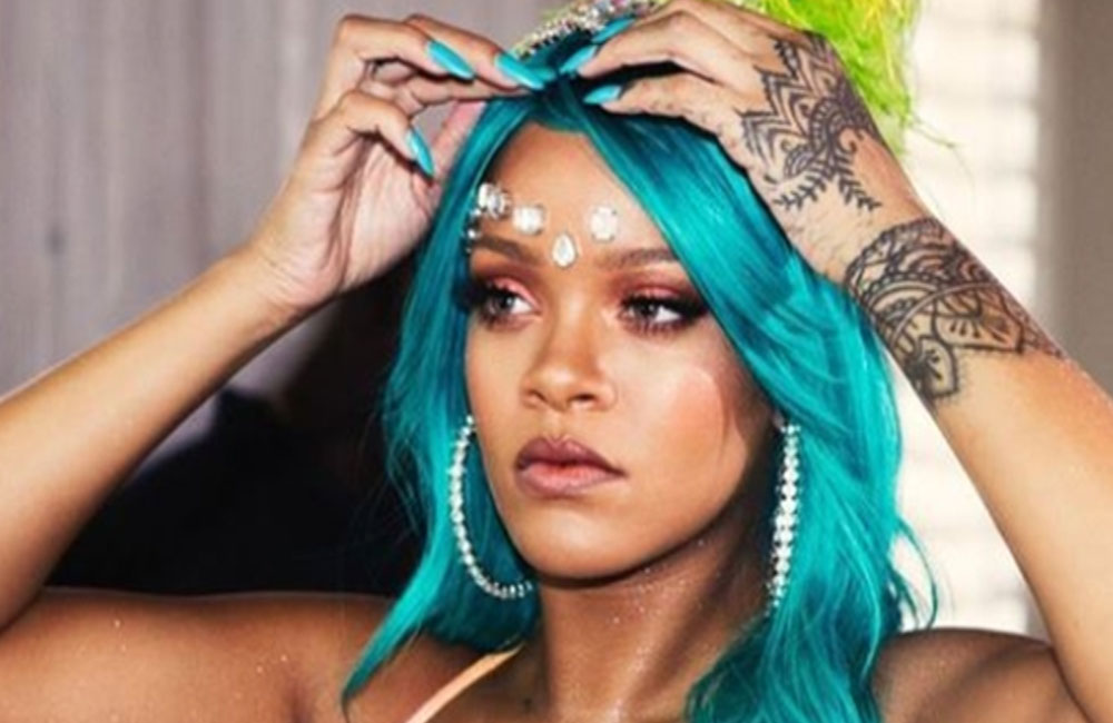 Rihanna teases a new Fenty Beauty product