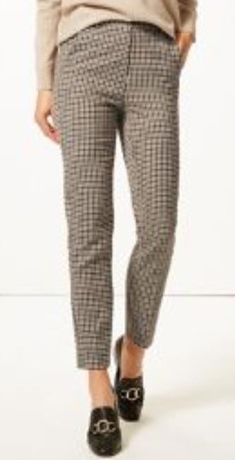 Checked Slim Leg Trousers From M&Amp;S