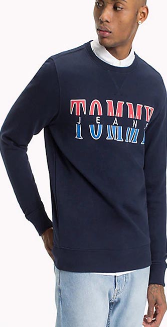 Crew Neck Sweater From Tommy Hilfiger