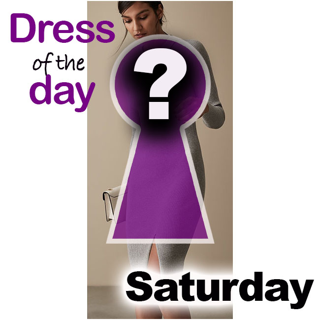 Fashion review Button Collar Knitted Dress from Reiss