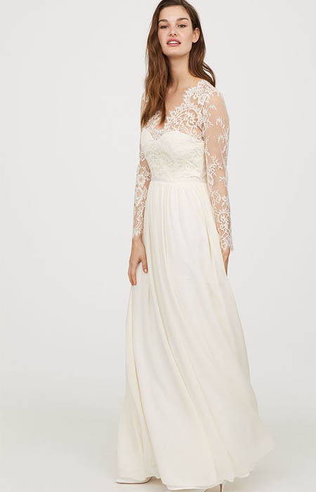 H&M Wedding Dress Replica version of Kate Middleton's Wedding Dress