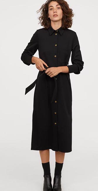 Jersey shirt dress from H&M