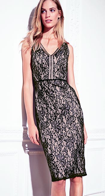 Lace Bodycon Dress From Next
