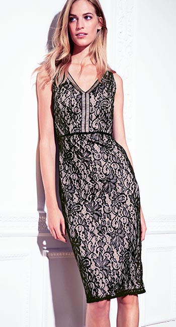 Lace Bodycon Dress from Next