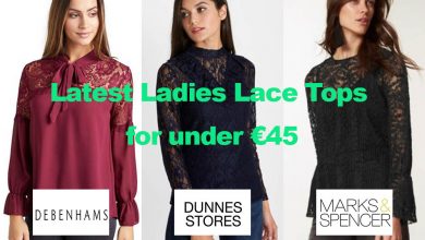 Latest Ladies Lace Tops for under €45